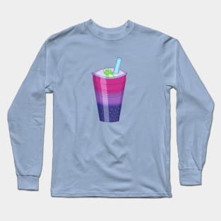 Bisexual Bubble Tea Long Sleeve T-Shirt